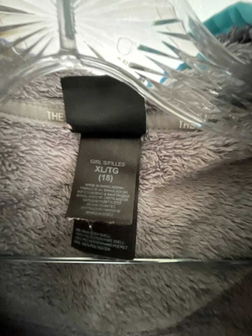 Girl's North Face Zip up